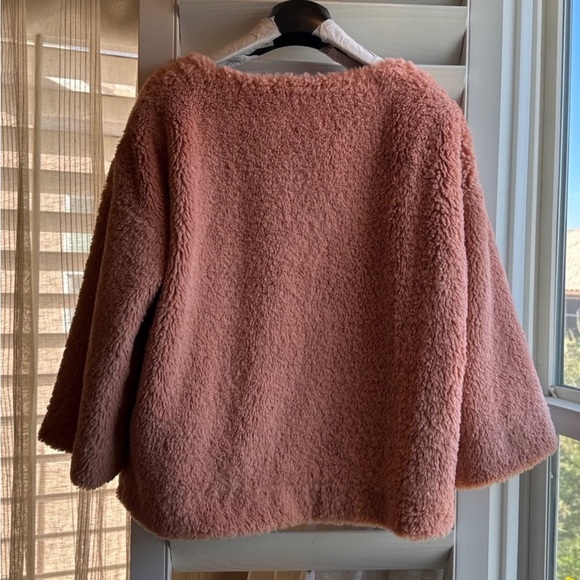 Madewell Superfurry Coral Pullover Sweater - Picture 3 of 12